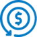 Geld-zurück-Symbol