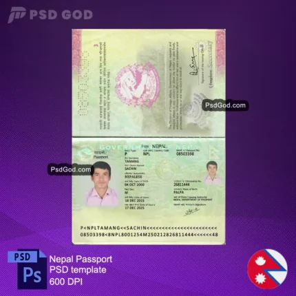 Nepal gefälschter Pass psd Vorlage - Aber nepal gefälschter Pass Vorlage- neplai gefälschter Pass-नेपाल नक्कली पासपोर्ट psd टेम्प्लेट