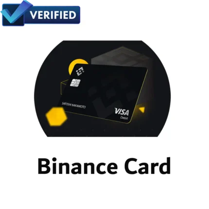 Comprar una cuenta de tarjeta Binance verificada - Cuenta verificada de tarjeta Binance - Tarjeta Visa Binance